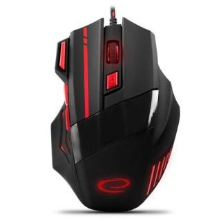 MOUSE OPTIC USB GAMING WOLF ESPERANZA ROSU