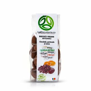 Biscuiti Vegani - Ciocolata, portocale si Cocos - FARA ZAHAR