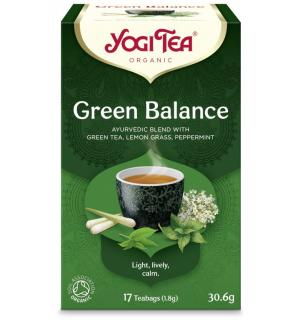 Ceai echilibru verde ECO, 17 pliculete, 30.6 g
