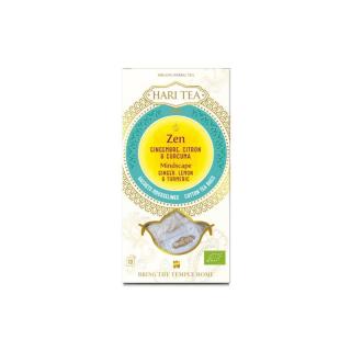 Ceai premium Hari Tea - Mindscape - ghimbir si  lamaie bio 10 plicuri