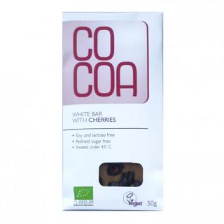 Ciocolata vegan bruta cu cirese ECO 50 g