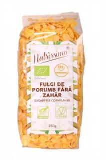 Fulgi de porumb Nutrissimo, fara zahar, 250g