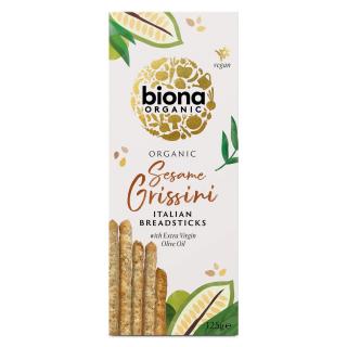 Grisine cu susan si ulei de masline bio 125g