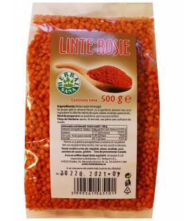 Linte rosie decorticata 500g, Canada
