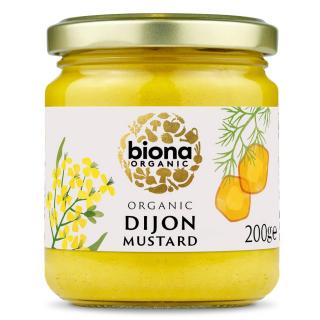 Mustar Dijon Organic Biona 200gr