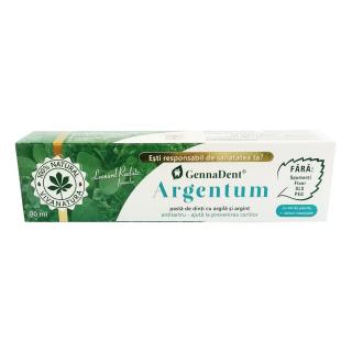 Pasta de dinti GennaDent Argentum 80ml