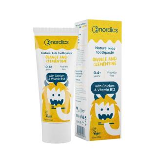 Pasta de dinti naturala pentru copii cu portocale si clementine 50ml