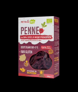 Penne cu 20% sfecla rosie proaspata ECO 200g