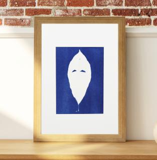 Cyanotype art, No Face