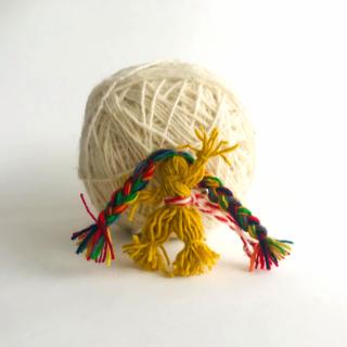 Martisor Funky Puppets, galben