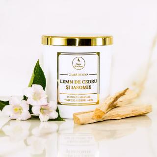 Lemn de cedru si iasomie   Premium Alb 600gr.