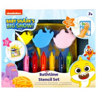 Baby Sharks set creioane colorate pentru baie (creioane)