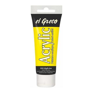 Culori acrilice El Greco 75 ml - alegeti nuanta   (culori)