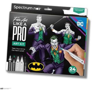 Kit de artă ilustrativă HEROES AND VILLAINS : THE JOKER