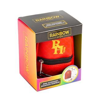 Mini rucsac cu accesorii RAINBOW HIGH roșu