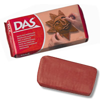 Pastă de modelat DAS - 500g PG3871 (terracota)