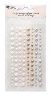 Perle decorative Mocca Cream - 120 buc. (accesori pentru)