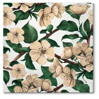 Șervețele pentru decoupage Apple Blossoms - 1 piesă