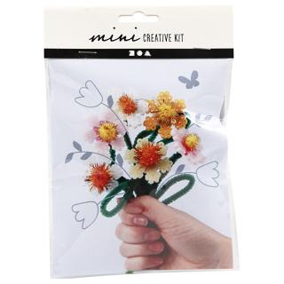 Set creativ Mini Creative Kit - Flowers (set creativ pentru)