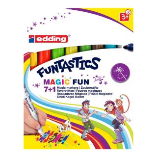 Set de markere pentru copii EDDING FUNTASTICS MAGIC FUN