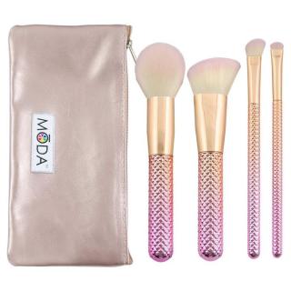 Set de pensule Complete Kit Rose 5 buc (set pensule machaj)