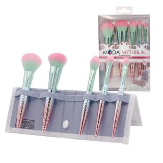 Set de pensule MODA MYTHICAL cu trusă - culori diferite (Set)