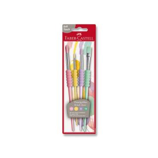 Set pensule Faber-Castell 4 buc (pensule de pictura)