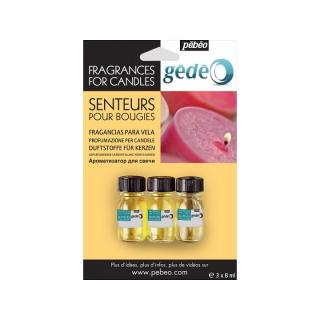 Uleiuri frumos mirositoare pentru lumanari Pebeo Gedeo / set 3 produse ()