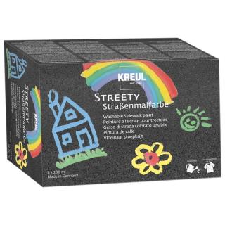 Vopsea pentru pictura stradală STREETY - KREUL - 6 x 200 ml