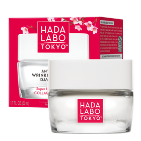Crema de zi anti-imbatranire pentru reducerea ridurilor cu super hyaluronic acid colagen  retinol - Hada Labo Tokyo