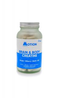 Brain  Body Creatine - Rezistenta, Putere, Performanta - 120 capsule