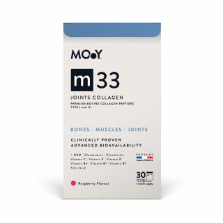 M33 Colagen Bovin Articulatii, Aroma Zmeura, Molecules of Youth, 390 g