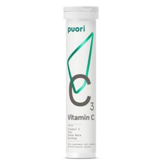 Puori C3 ,   Vitamina C 500mg ,   20 Comprimate Efervescente