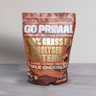 Whey Protein Muscle Optimization - Go Primal - Ciocolata - 750g