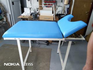 Canapea consultatie ginecologie - urologie - 80x70x110 cm - spatar si sezut reglabil - suport picioare inclus