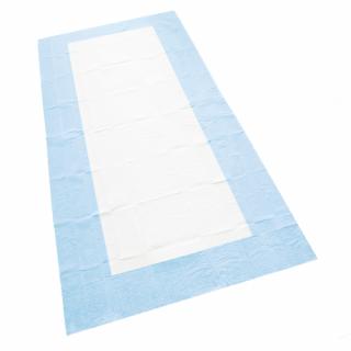 Cearceaf absorbant si evacuare  PROFI - 220 x 110 cm - unica folosinta - pana la 5 Litri, 3 straturi - max. 200Kg la evacuare