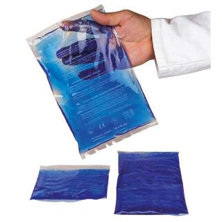 Compresa cu gel RECE   CALD - 13x14 cm culoare albastru