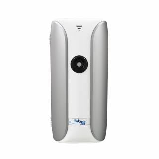 Dispenser odorizare VIBE PRO - prin retea vibratoare - culoare alb   argintiu