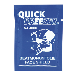 Folie respiratie gura la gura QUICK-BREEZER ECO -  fara venti - blister