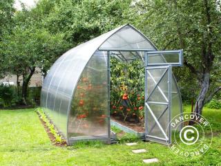 Greenhouse ARROW - sera din aluminiu cu policarbonat - 3x2 m - rezistenta la iarna