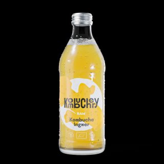 KOMBUCHERY bautura nepasteurizata bio-vegan kombucha - 330 ml - Ingwer ghimbir