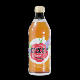 KOMBUCHERY bautura nepasteurizata bio-vegan kombucha - 330 ml - Trinity  lavanda, trandafir, lemongras