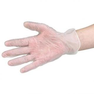 Manusi examinare SOFT-HAND-Vinyl, usor pudrate-diverse marimi-100 buc