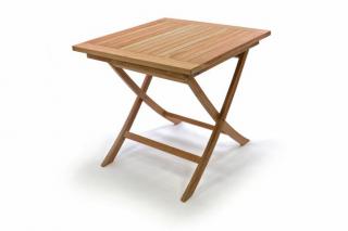 Masa din lemn de TEAK - patrata 80x80 cm  inaltime 75cm