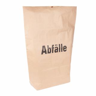 Sac de gunoi menajer compostabil - 80 litri 55x85x20 cm- din hartie - foarte rezistent