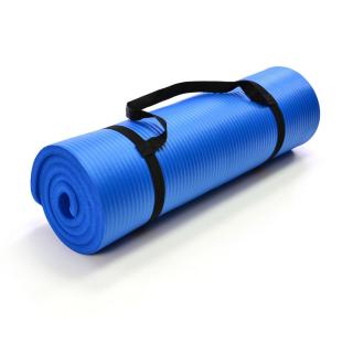 Saltea pentru gimnastica si yoga - 190 x 102 x 1.5 cm - albastru