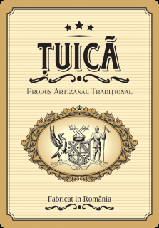 Etichete sticle personalizate, Tuica, 100x70 mm, Produs traditional, 1000 buc rola