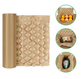 Rola folie cu bule din hartie kraft 40cm x 32cm x 200m pentru masina de bule