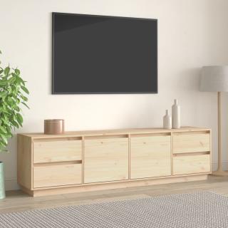 Comoda TV, 176x37x47,5 cm, lemn masiv de pin