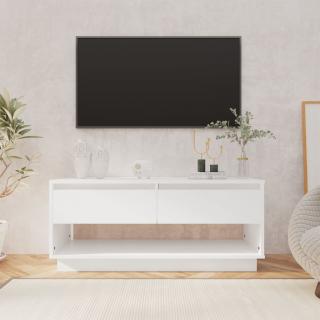 Comoda TV, alb, 102x41x44 cm, PAL